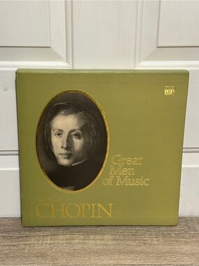 Time Life Records, Great Men of Music, Frederic Chopin, 4 Vinyl Boxset #955‎